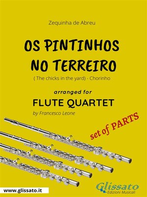 cover image of Os Pintinhos no Terreiro--Flute Quartet set of PARTS